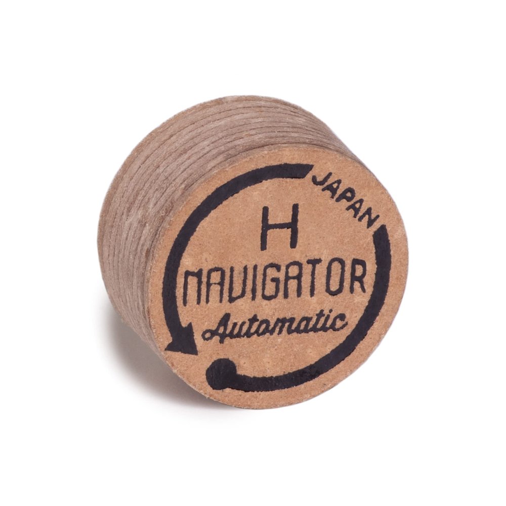 Navigator Automatic Premium Laminated Pool Billiard Cue Tip - 1 pc (Hard, 12.5 mm)