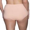 Vanity Fair Women's Perfectly Yours High Waisted Brief Panties, Cotton-3 Pack-Peach Opal/Baked Blush/Fawn, 6 view 3