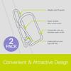 Bike Water Bottle Holder by Delta Cycle (2-Pack) - Lightweight Alloy Bottle Cage Holder Mount - Compatible with Any Standard Water Bottle - Easy Installation Quickly Mounts to Any Bike, Black view 3