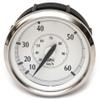 Faria Beede Boat Speedometer Gauge SE9868 | Newport Silver 3 1/4 Inch view 1