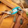 Nite IZE IdentiKey SlideLock Dual Carabiner, Key Identifier and Key Holder, Blue and Black 2 Pack view 3