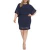 Jessica Howard Women's Dresses Dress,Navy,10P view 1
