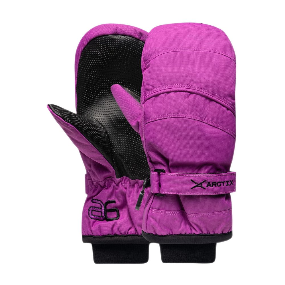 Arctix Kids Freestyle Insulated Ski Mittens, Amethyst, 4T