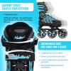Nattork Adjustable Blades Roller Skates for Kids Girls and Boys,Outdoor & Indoor Teal Inline Skates for Adults Women and Men,Beginners,Size 4 5 6 view 3
