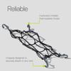 Small Cargo Net by Delta Cycle (2-Pack) - Expandable Bungee Net with Hooks Stretches to 22" x 22" - Bike Cargo Net Keeps Your Gear Tightly in Place for Bikes & Kayaks view 3