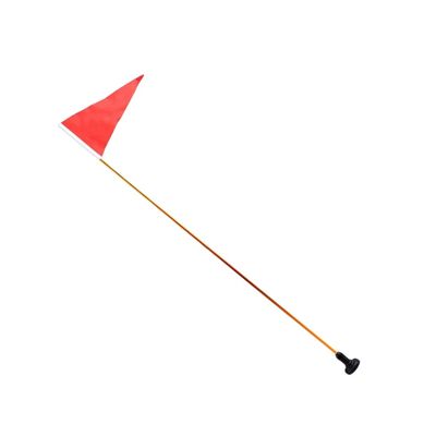 Toddmomy 1set Lightweight Safety Flag Pole Multi-Function Kayak Flag Portable Boat Accessory for Enhanced Visibility and Safety Water