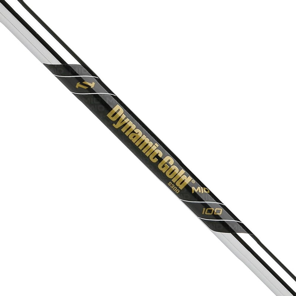 True Temper Dynamic Gold MID 100 S300 Stiff Flex Iron Shafts - .355 Taper Tip (Choose Length) (40.0" 3-Iron)