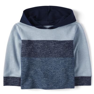 The Children's Place Baby Boys' and Toddler Hoodie Sweatshirt Red