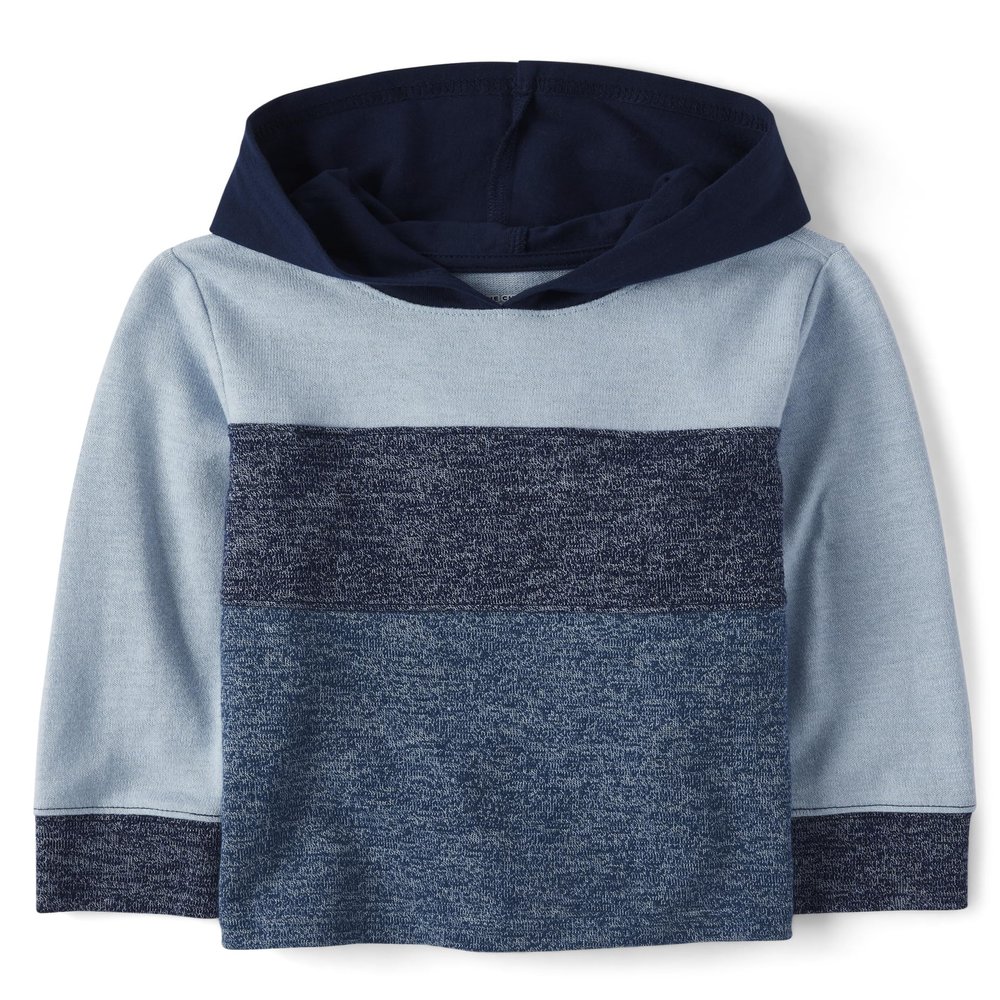 The Children's Place Baby Boys' and Toddler Hoodie Sweatshirt Red