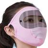 Summer Sun Protection Breathable Windproof Face Mask for Men Women Gaiter Face Mask for Fishing Hiking (Pink,US,Alpha,Medium,Regular,Regular) view 1