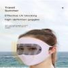 Summer Sun Protection Breathable Windproof Face Mask for Men Women Gaiter Face Mask for Fishing Hiking (Pink,US,Alpha,Medium,Regular,Regular) view 3