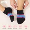 CS CELERSPORT Ankle Socks for Women and Men Athletic Running Socks Low Cut Sports Tab Cushion Socks for Men and Women (6 Pairs), Medium, Black&Blue view 4