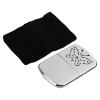 Hand Warmers, 3 7X 2 7 x0 6inch Pocket Hand Warmer, Zinc Alloy Portable Pocket Liquid Fuel Censer Hand Warmer, Small Heater Longer Lasting Refillable Reusable Outdoor Indoor view 1