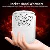 Hand Warmers, 3 7X 2 7 x0 6inch Pocket Hand Warmer, Zinc Alloy Portable Pocket Liquid Fuel Censer Hand Warmer, Small Heater Longer Lasting Refillable Reusable Outdoor Indoor view 2