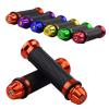 Motorcycle Grips Hand Rubber Pedal Biker Scooter Handlebar Grips Modified Handlebar Throttle Turn Grip (Color : Gold 22-22, Size : A) view 3