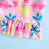 Little Girl Swimsuits Kids Toddler Baby Girls Spring Summer Print Sleeveless Tops Shorts Girls (Pink, 18-24 Months) view 4