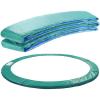 MBROS Trampoline Safety Mat, 12/13/14/16 Feet Trampoline Replacement Surround Pad, Foam Safety Guard Spring Cover, Water-Resistant Round Spring Protection Cover,Green,13ft/3.96m view 1