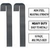 16 Inch Ground Rebar Stakes, J Hook Extra Heavy Duty Rust Proof Coated Steel Ground Anchors with Chisel Point End for Camping Tent and Canopy Tent (16) view 2