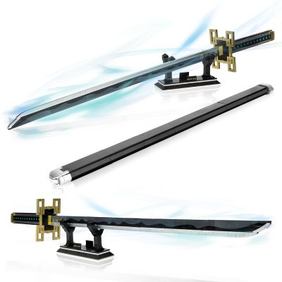Tokitou Muichirou Demon Sword Building Set, Anime Katana Slayer for Adult
