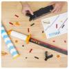 TOY PLAYER Demon Sword Toy Building Set, Rengoku Kyoujurou Sword with Scabbard and Stand, Katana Building Set, Gift for Anime Fans (792 Pcs) view 4