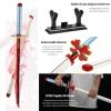 TOY PLAYER Demon Sword Toy Building Set, Kanroji Mitsuri Sword with Scabbard and Stand, Katana Building Set, Gift for Anime Fans (956Pcs) view 3