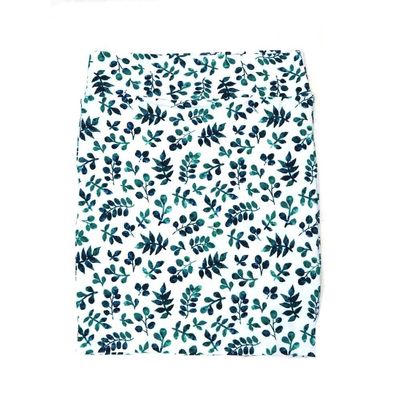 Lularoe Cassie h XXX-Large 3XL Branches Floral Multi Leaf Stem Womens Knee Length Pencil Skirt fits Sizes 24-26 3XL-257-B