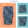 Lularoe Cassie f X-Large XL Solid Pumpkin Orange Womens Knee Length Pencil Skirt fits Sizes 18-20 XL-274-F view 3