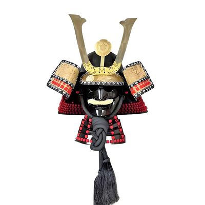 Karoyd Samurai Armor Helmet, Japanese Antique Samurai Wearable Armor Helmet Display Prop