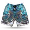 Men's Mosaic Mermaid Swim Trunks - Mermaid Lovers Quick-Dry Hawaiian Swim Shorts for Men Series 12 Size Size M view 1