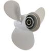 Xspeed Aluminum 3 Blades Outboard Propeller for 3-1/2" Gearcase Yamaha Engine 25-60hp,Pin Drive,RH(PD 11 1/2x11) view 1
