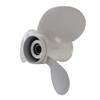 Xspeed Aluminum 3 Blades Outboard Propeller for 3-1/2" Gearcase Yamaha Engine 25-60hp,Pin Drive,RH(PD 11 1/2x11) view 2