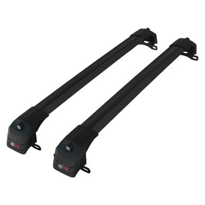 accessorypart Compatible with Chevrolet Tahoe 4 2015-2020 ACE-2 Car Roof Rack Cross Bar Black Aluminium 2 Bars
