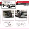 accessorypart Compatible with Chevrolet Tahoe 4 2015-2020 ACE-2 Car Roof Rack Cross Bar Black Aluminium 2 Bars view 4
