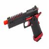 Vorsk Airsoft Pistol 5.1 Split Slide Hi Capa - Red Match view 3