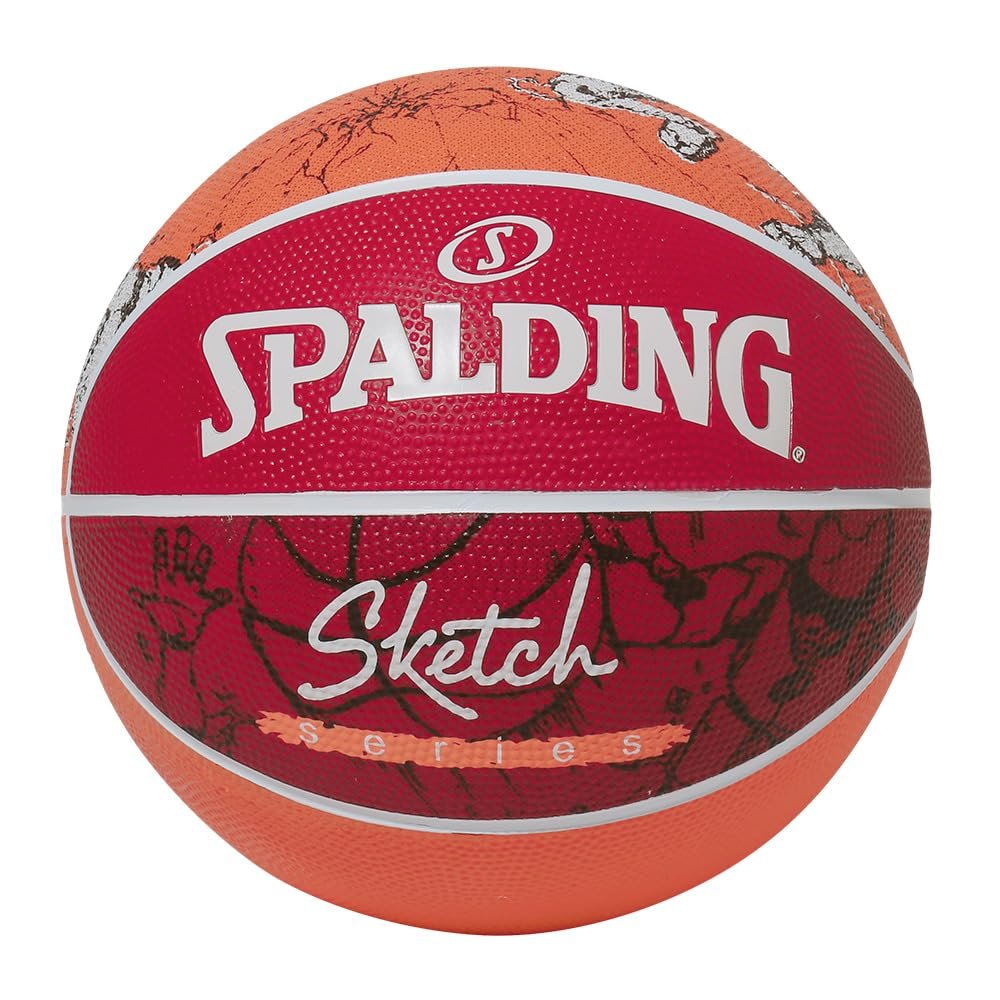 Spalding Sketch Dribble Rubber No. 5 Ball 84-558Z Basketball