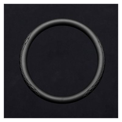 FUERU Car Steering Wheel Cover Set Universal Car Steering Wheel Cover Real Leather Ultra-Thin Four Seasons Universal Car Interior (Color : 1#)