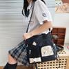 Phaoullzon Crossbody Cute Bag for Teens Kawaii Messenger Purse Nylon Shoulder School Tote Bags view 2