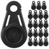 GANAZONO Practical Tent Clips 20pcs Tarp Fasteners Tent Fixers Windproof Rope Buckles view 1