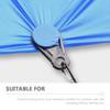 GANAZONO Practical Tent Clips 20pcs Tarp Fasteners Tent Fixers Windproof Rope Buckles view 2