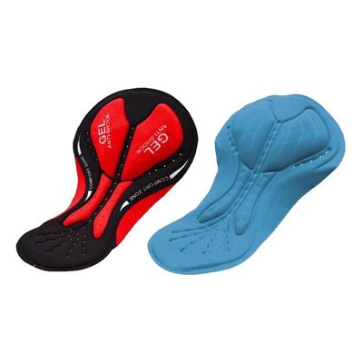 Thick Cycling Shorts Padded Gel Pad Shockproof Shorts Replacement Pads Women Men Motorcycle Accessories (Blue Gel Pad)