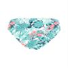 Hedmy Kids Girls' Slim Swimming Bottom with Lining UPF50+ Sun Protection Rash Guard Swim Brief for Youth Palm Leaves 10 Years view 4
