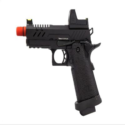 Vorsk Airsoft Pistol 3.8 Hi Capa Pro + Mi-cro Red Dot - Black