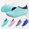 Water Shoes for Women Men Quick-Dry Aqua-Socks Swim Beach Barefoot Yoga Exercise Wear Sport Accessories Pool Camping Must Haves Adult Youth Size Green XL (Foot Length: 23-24cm/9.06-9.45in) view 3
