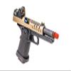 Vorsk Airsoft Pistol 4.3 Hi Capa + Mi-cro Red Dot - Black/Tan view 4