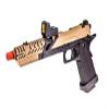 Titan Hi Capa Airsoft Pistol, 7in Barrel, Micro Red Dot, Tan by Vorsk view 3