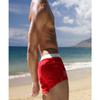 JOCKMAIL 2PCS/Pack Mens Swim Briefs Mens Swim Trunk Swimwear Quick Dry Swim Briefs Underwear Mens Beach Briefs (as1, Alpha, m, Regular, Regular, Black702+Red702) view 4