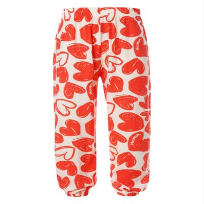 Fldy Girls Loose Yoga Boho Pants Bohemian Harem Bottoms Kids Stretchy Sports Trousers Running Jogger Pant Beach Pants Red 18-24 Months