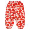 Fldy Girls Loose Yoga Boho Pants Bohemian Harem Bottoms Kids Stretchy Sports Trousers Running Jogger Pant Beach Pants Red 18-24 Months view 3