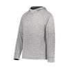 Holloway Youth All-Pro Performance Fleece Hoodie Athletic Grey Heather/Iron XL view 1
