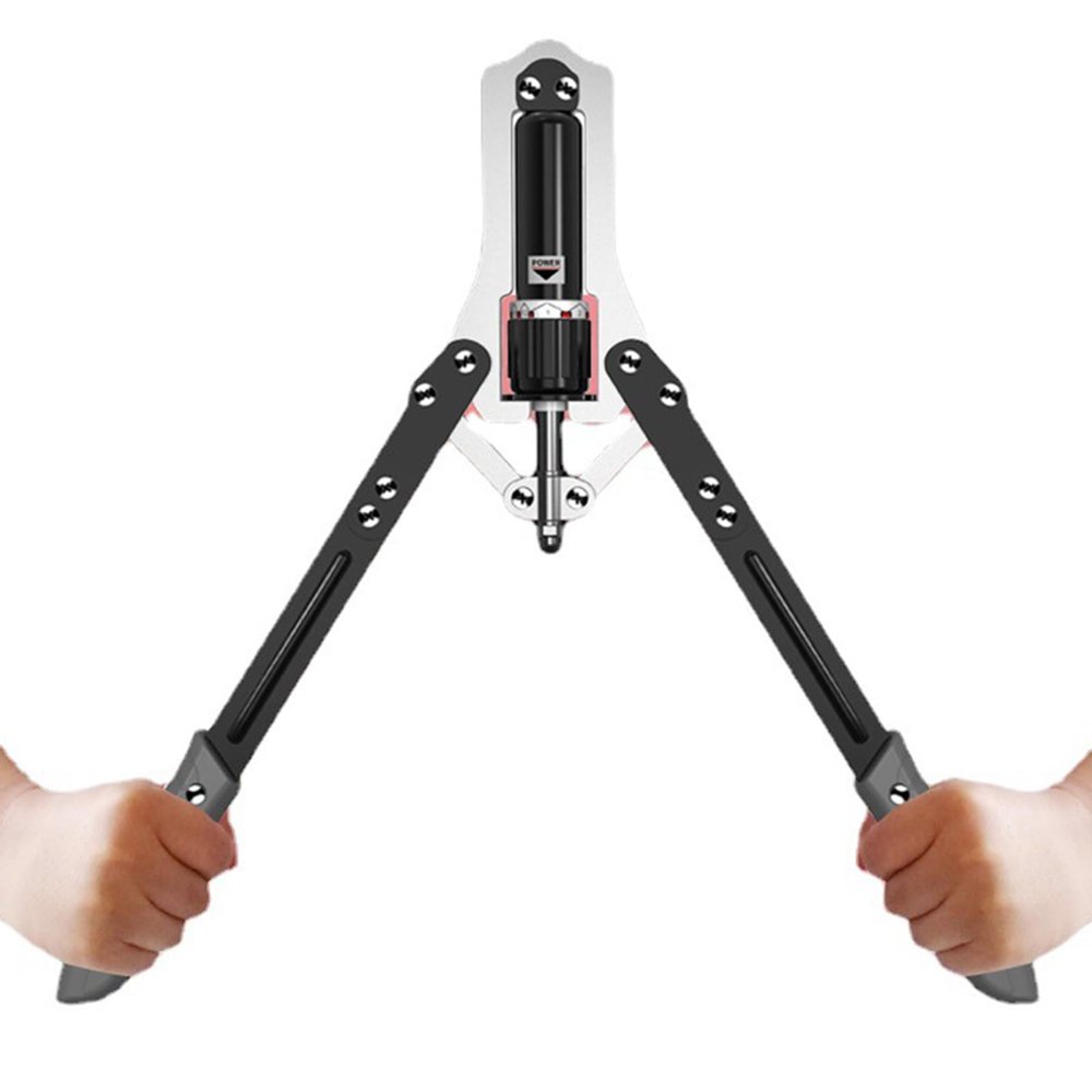 GGZONE Adjustable Hydraulic Power Twister Arm Forearm Exerciser 22-330lbs Home Chest Expander for Arm, Abdomen, Shoulder & Chest Muscle Strength Training